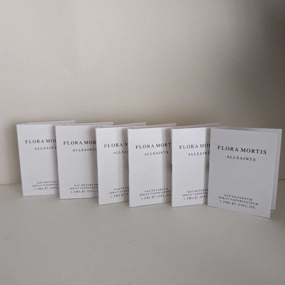6 x All Saints Flora Mortis EDP spr ay